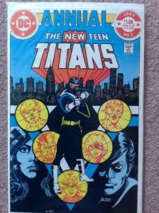 NEW TEEN TITANS #2, VF/NM, Annual, 1st Vigilante, Perez, DC 1983  more in store