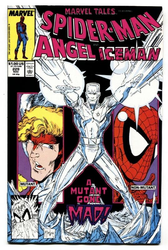 Marvel Tales #229 1989- Early Tood McFarlane Spider-Man cover