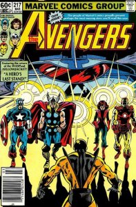 Avengers, The #217 (Newsstand) VG ; Marvel | low grade comic Jim Shooter - Yello