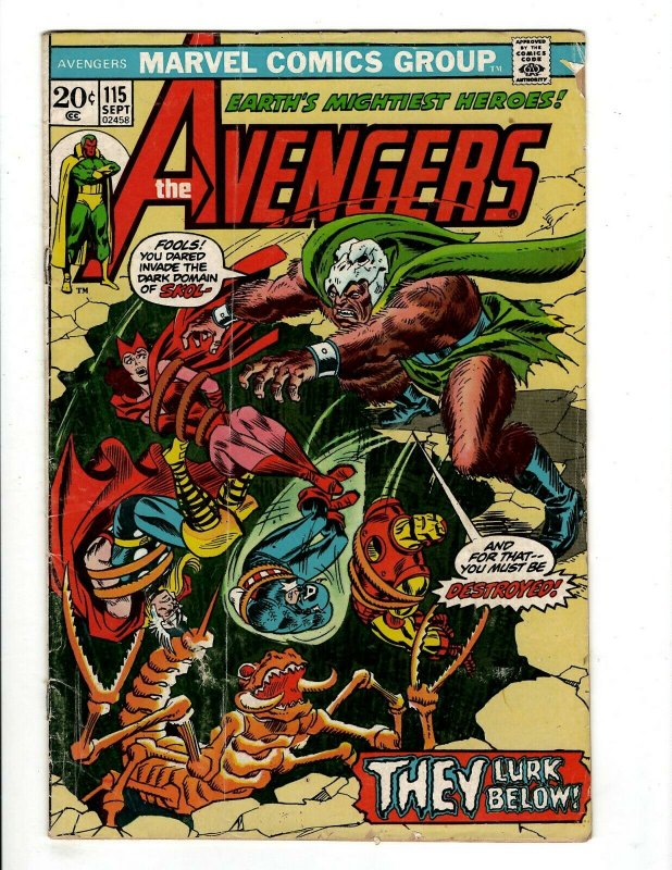 12 Marvel Comics Avengers 115 203 234 235 238 & Micronauts 1 Meltdown 1 + J431