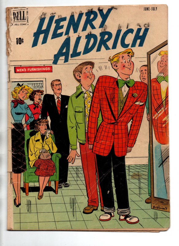 Henry Aldrich #6 - cartoon - Dell - 1951 - FR