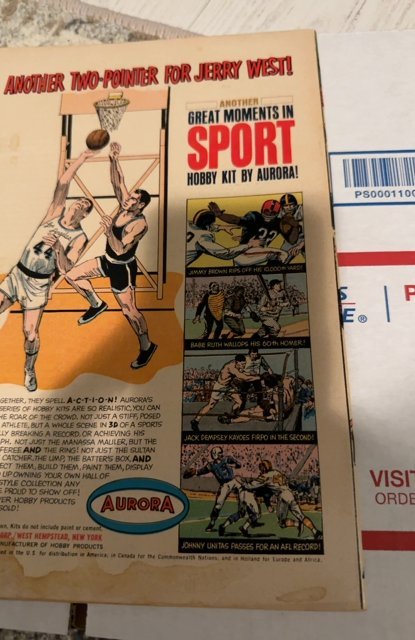 The Amazing Spider-Man #36 (1966)when a meteor falls. Water/moisture staining