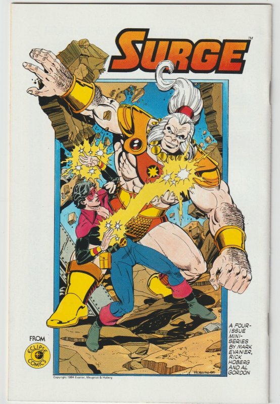 Zot! #6 (Nov 1984, Eclipse Comics), VFN-NM condition (9.0)