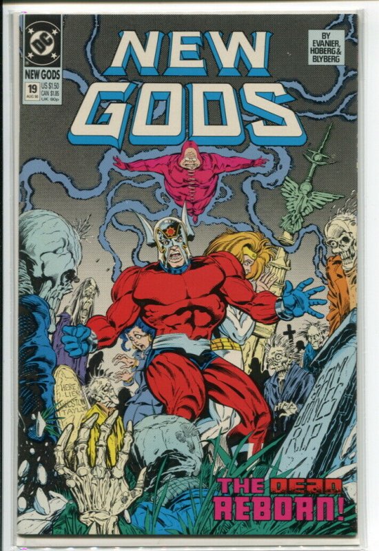 NEW GODS (1989 DC) #19 VF+ a39096