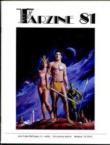 Tarzine #81 1992-Fanzine for collectors of Tarzan and ERB memorabilia-VF