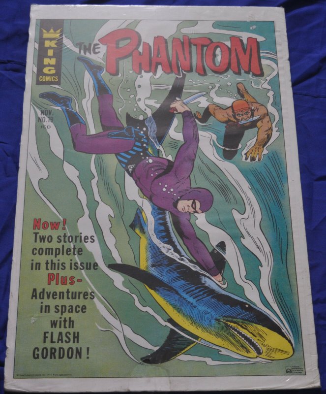 The Phantom King Comics Cover Original Poster Print - Sunset (1971) ITB WH