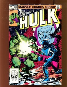 Incredible Hulk #286 - Al Milgrom Cover Art! (8.5/9.0) 1983
