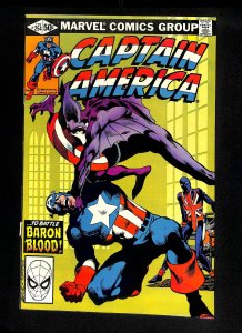 Captain America #254