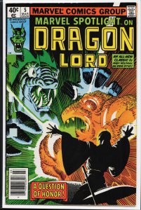 Marvel Spotlight #5 (1980) Dragon Lord