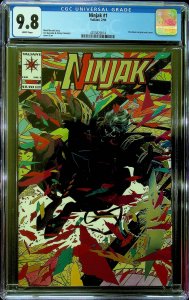 Ninjak #1 (1994) - CGC 9.8 - Cert #4253829014