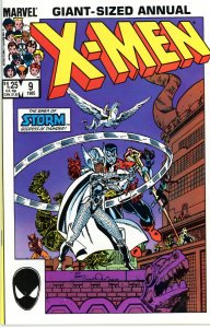 Uncanny X-Men Annual 9  VF  1985  Art Adams!