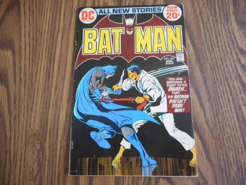 BAT-MAN # 243 KEY  RETURN OF TALIA & RA's AL GHUL  WOW!!!! HIGH GRADE GEM!!