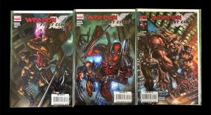 Weapon X First Class #1-3 Complete Series Marvel Comics 2008