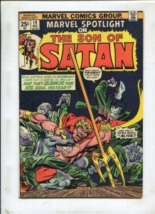 Marvel Spot Light #19 ~ Son Of Satan ~ 1974 (Grade 6.5)WH