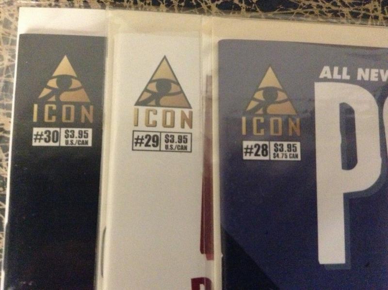 Lot Of 3 Powers Marvel Icon Comic Books # 28 29 30 Brian Michael Bendis Avon R3