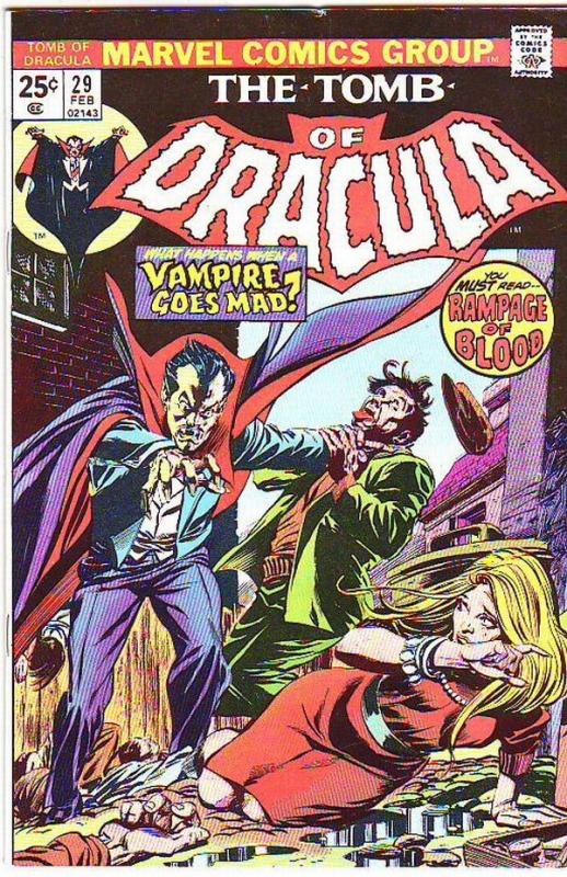 Tomb of Dracula #29 (Feb-75) VF+ High-Grade Dracula