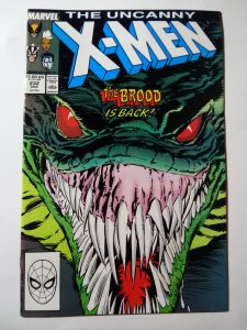 The Uncanny X-Men #232 THE BROOD IS BACK !!! Copper Age MARVEL