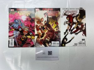 3 Mighty Avengers MARVEL comic books #20 21 26 68 KM19