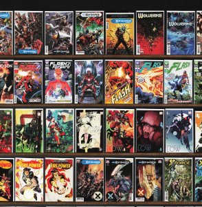 Huge Lot 150+ Comics with Low, X-Men, Nightwing, The Flash, Batman & More!