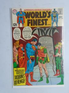 World's Finest #184, Writing on Cover 7.0 (1969)