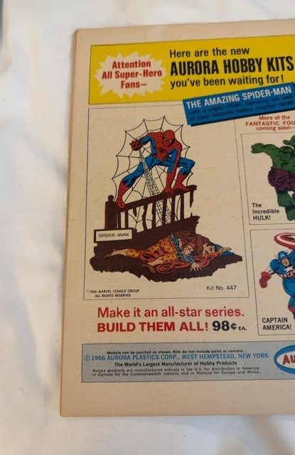 Fantastic Four #60  (1967)The peril and the power w Dr doom