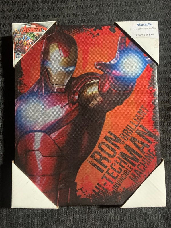 AVENGERS 8x10.25 Iron Man Framed Art Print NM- 9.2