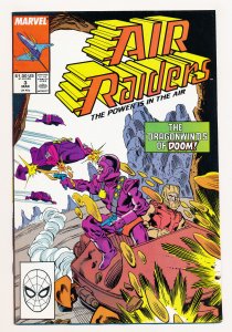 Air Raiders (1987 Marvel/Star Comics) #1-4 FN/VF