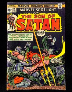 Marvel Spotlight #19 Son Of Satan!