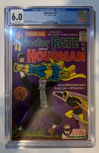 (1965) SHOWCASE #55 CGC 6.0 1st SA SOLOMON GRUNDY! DR FATE! HOURMAN!