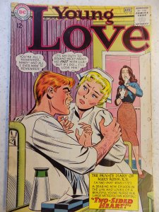 YOUNG LOVE # 48 DC ROMANCE ACTION TEEN WEDDING SOME LIGHT STAINING