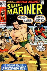 Sub-Mariner (1968 series)  #30, Fine- (Stock photo)