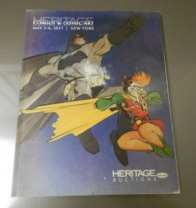 2011 HERITAGE Comics Comic Art Catalog BATMAN Frank Miller May 5-6 NYC 242 pgs