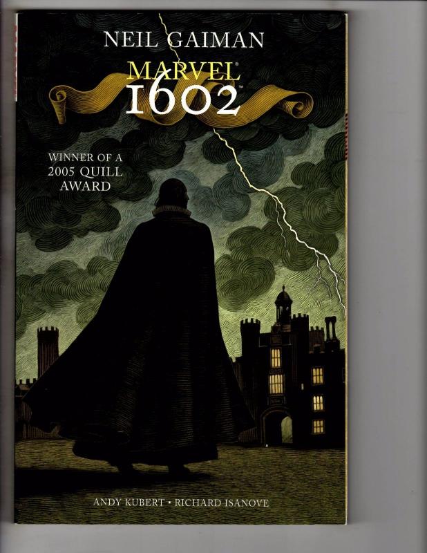 Marvel: 1602 Comics TPB Graphic Novel Neil Gaiman 1st Print Andy Kubert J236