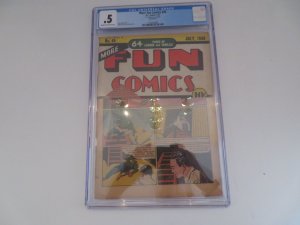 DC Comics More Fun Comics #45 (1939)CGC Universal Grade .5 Cream to Off White