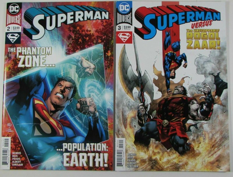 Superman #2 3  Near Mint DC Universe Comics Fine Books Lot