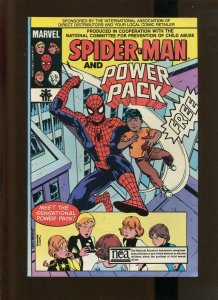 SPIDER MAN/POWER PACK #1 (9.2) SECRETS!! 1984