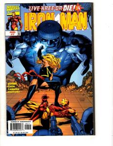 Lot Of 10 Iron Man Marvel Comic Books # 1 2 3 4 5 6 7 8 9 10 Avengers Hulk CR41