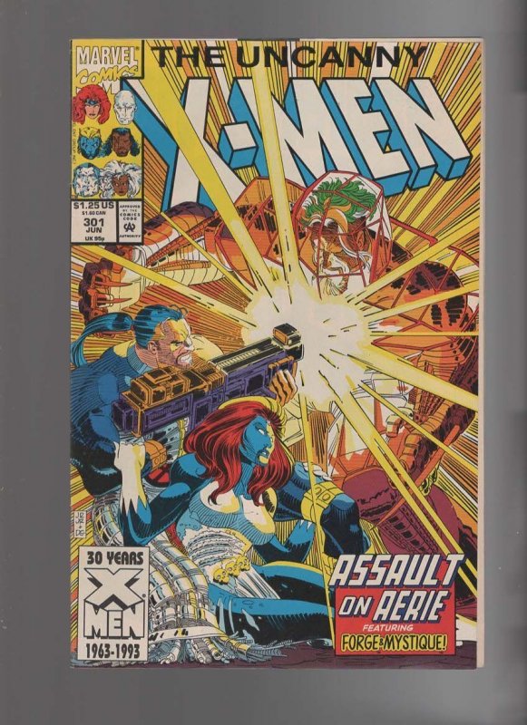 The Uncanny X-Men #285-289, 291-293,296-299,301 - 13 comics