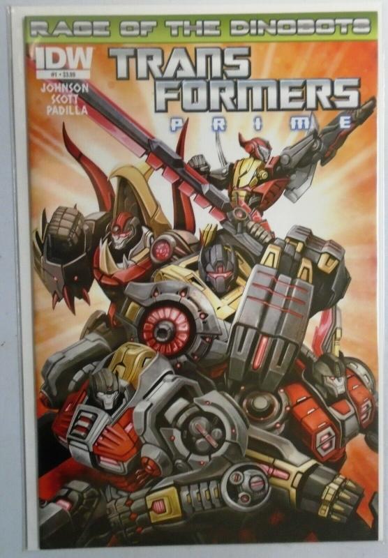 Transformers Prime Rage of the Dinobots #1, 8.0/VF (2012)