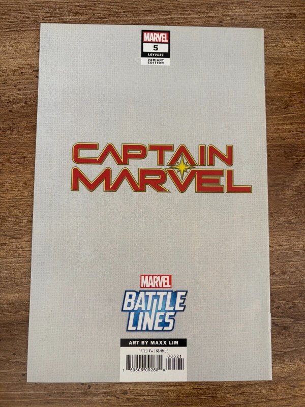 Captain Marvel # 5 LGY 139 NM Variant Cover Marvel Comic Book 7 J285