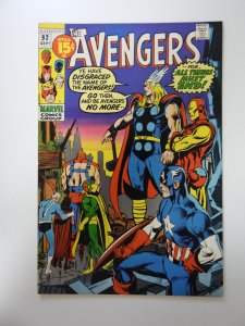 The Avengers #92 (1971) VF- condition