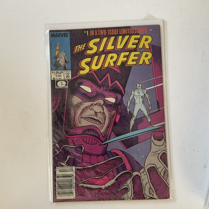 Silver Surfe 1 Limited Series Near Mint Nm 1988 Marvel