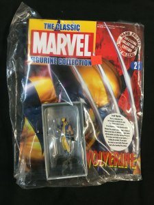 THE CLASSIC MARVEL FIGURINE COLLECTION WOLVERINE HAND PAINTED LEAD FIGURE MINT