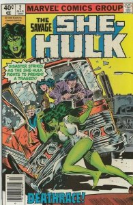 Savage She Hulk #2 ORIGINAL Vintage 1980 Marvel Comics