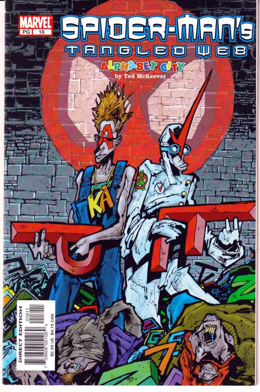 Spider man's Tangled Web # 17,18,19,20,21,22