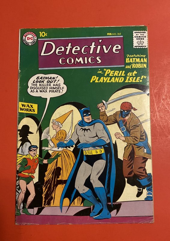 Detective Comics #264 (1959) Perils of play Isle vg/Fn