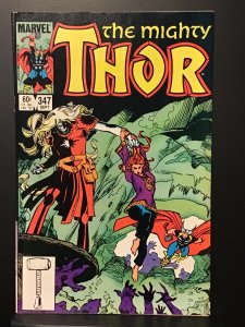 Thor #347 (1984) VF- 7.5 1st appearance Algrim