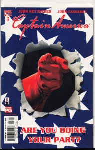 Captain America #3 (2002) Captain America