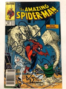 SPIDERMAN 303 (August 1988) Silver Sable, Sandman, McFarlane newsstand