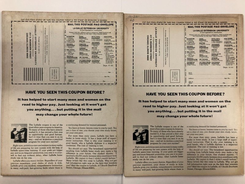 SAVAGE TALES (1973-4) 2-3 VG/+ Super Classic RED NAILS by BW SMITH